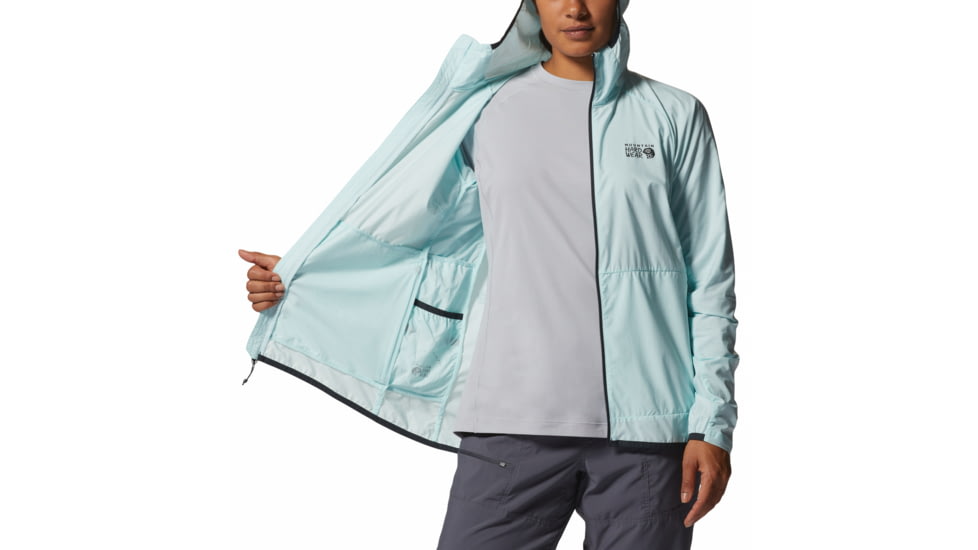 Mountain Hardwear Kor AirShell Hoody - Womens, Pale Ice, Small, 1985071428-Pale Ice-S