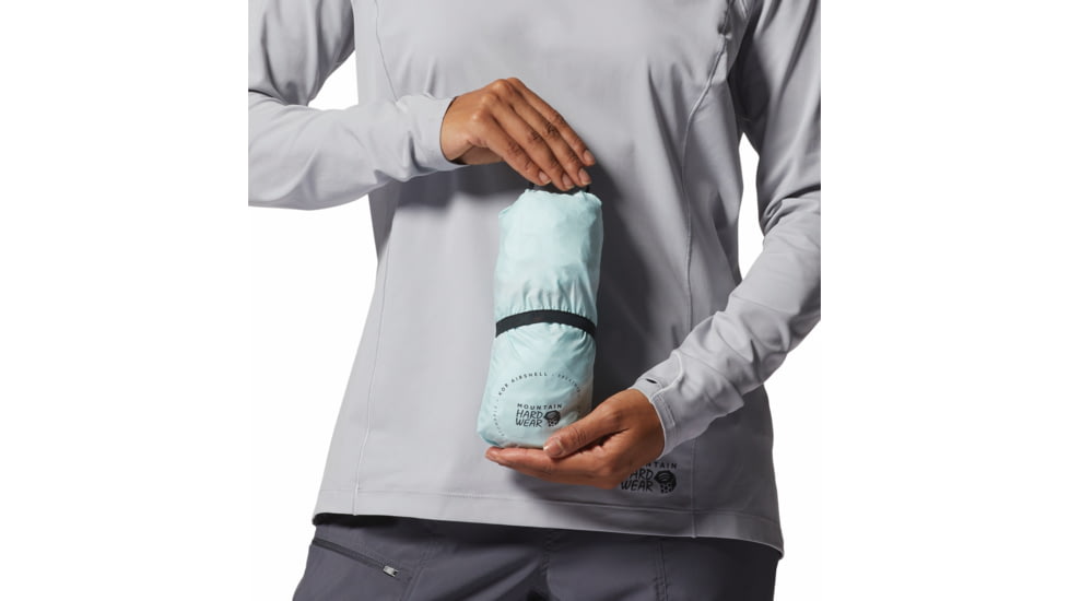 Mountain Hardwear Kor AirShell Hoody - Womens, Pale Ice, Small, 1985071428-Pale Ice-S