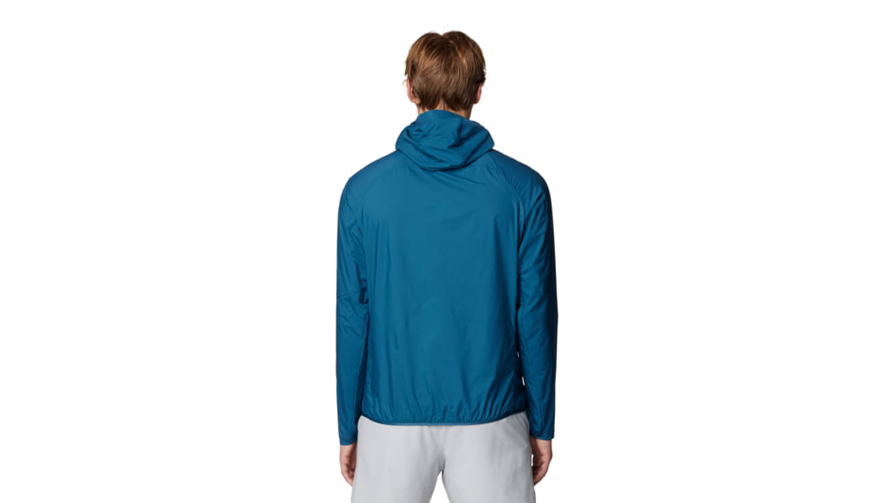 Mountain Hardwear Kor AirShell Hybrid Hooded Jacket - Mens, Dark Caspian, S, 190423029464