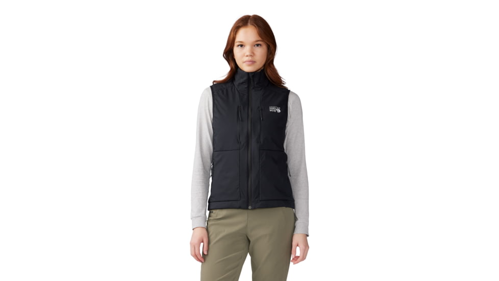 Mountain Hardwear Kor AirShell Warm Vest - Women's, Black, SxR, 2092741-010-XS