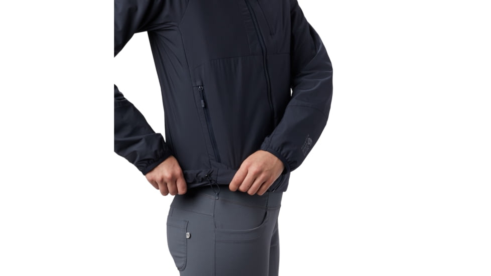 Mountain Hardwear Kor Cirrus Hybrid Hoody - Women's, Dark Zinc, Medium, OL8604406-M