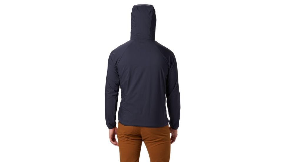 Mountain Hardwear Kor Preshell Hoody - Men's, Dark Zinc, Medium, OM7395406-M