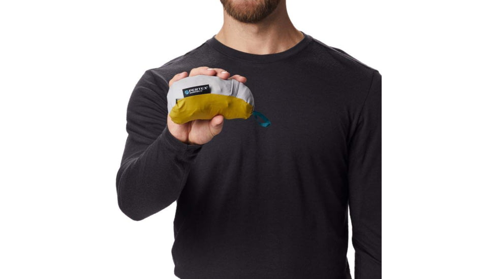 Mountain Hardwear Kor Preshell Hoody - Mens, Dark Citron, Extra Large, 1828211358-XL