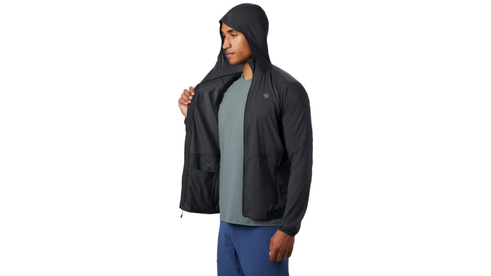 Mountain Hardwear Kor Preshell Hoody - Mens, Dark Storm, XL, 1828211004-XL