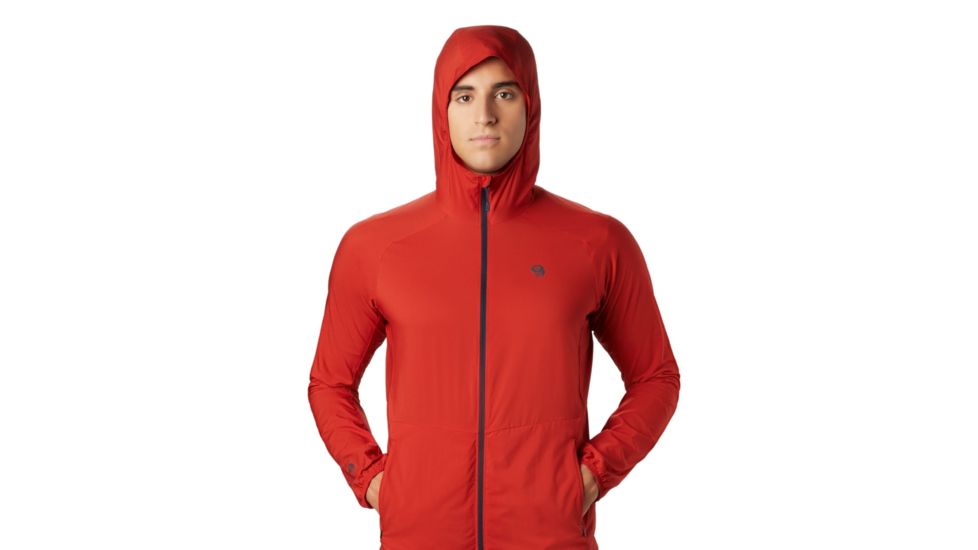 Mountain Hardwear Kor Preshell Hoody - Mens, Desert Red, Medium, 1828211831-M