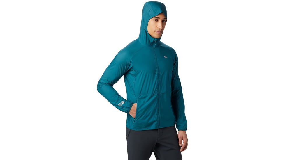 Mountain Hardwear Kor Preshell Hoody - Mens, Dive, Small, 1828211468-S