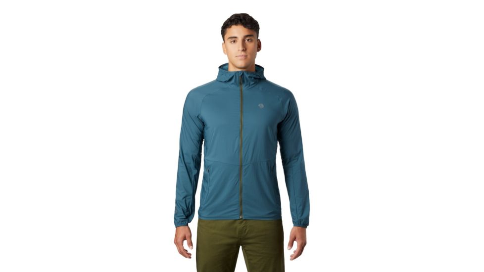 Mountain Hardwear Kor Preshell Hoody - Mens, Icelandic, Large, 1828211324-L