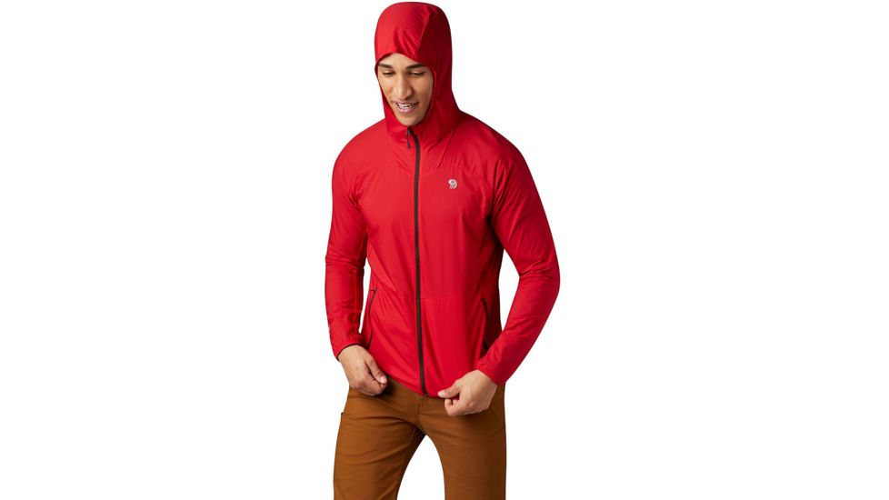 Mountain Hardwear Kor Preshell Hoody - Mens, Racer, Medium, 1828211637-M