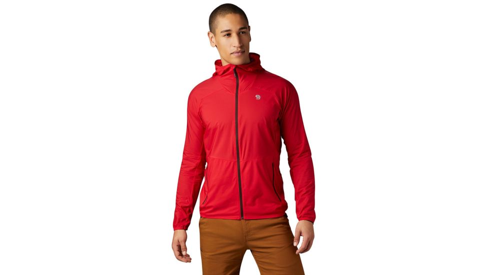 Mountain Hardwear Kor Preshell Hoody - Mens, Racer, Medium, 1828211637-M