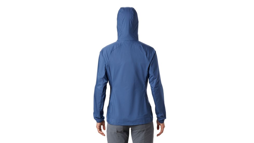 Mountain Hardwear Kor Preshell Hoody - Womens, Better Blue, Large, 1828391452-L