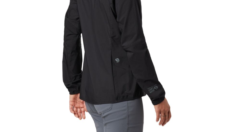 Mountain Hardwear Kor Preshell Hoody - Womens, Black, Extra Small, 1828391010-XS