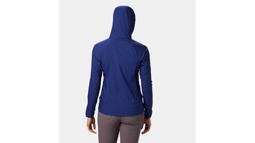 Mountain Hardwear Kor Preshell Hoody - Womens, Dark Illusion, Medium, 1828391568-M