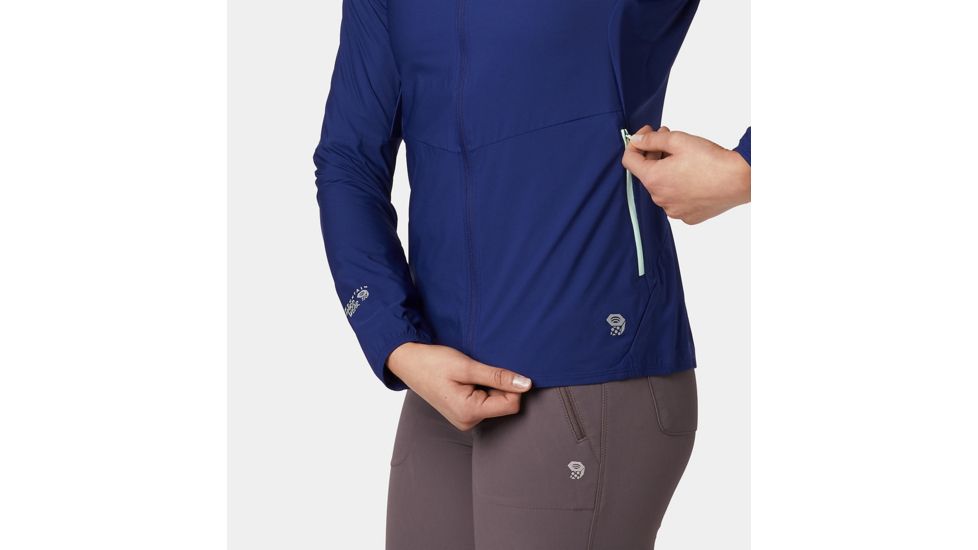 Mountain Hardwear Kor Preshell Hoody - Womens, Dark Illusion, Medium, 1828391568-M