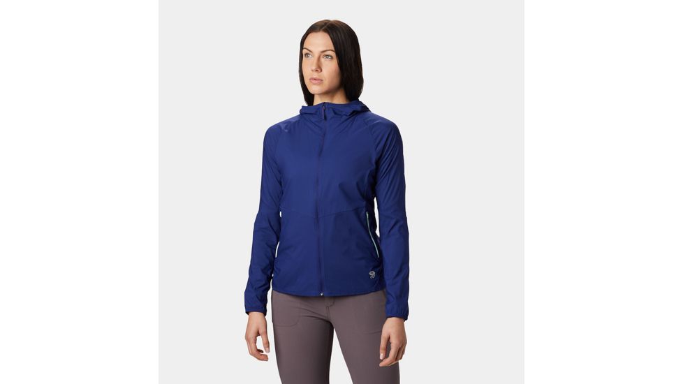 Mountain Hardwear Kor Preshell Hoody - Womens, Dark Illusion, Medium, 1828391568-M