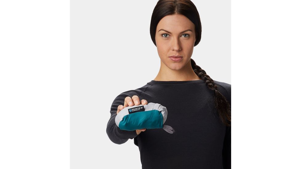 Mountain Hardwear Kor Preshell Hoody - Womens, Dive, Extra Small, 1828391468-XS