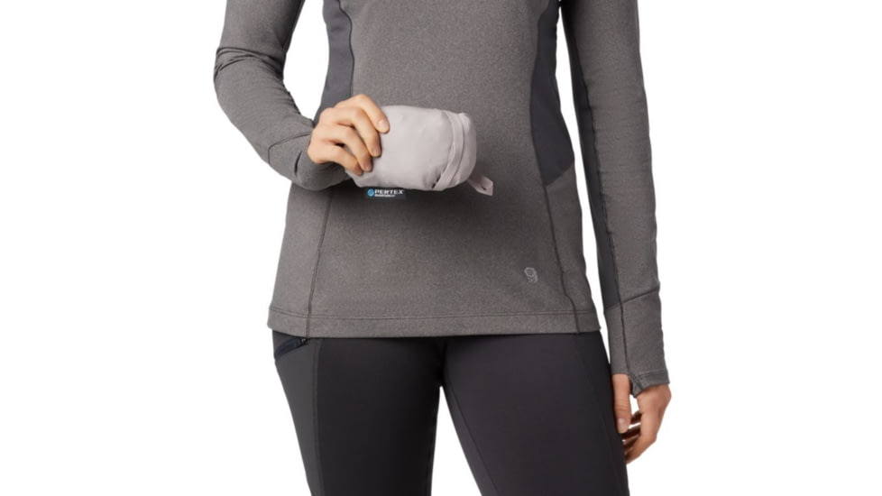 Mountain Hardwear Kor Preshell Hoody - Womens, Mystic Purple, 42, 30 Inseam, OL7410514-L