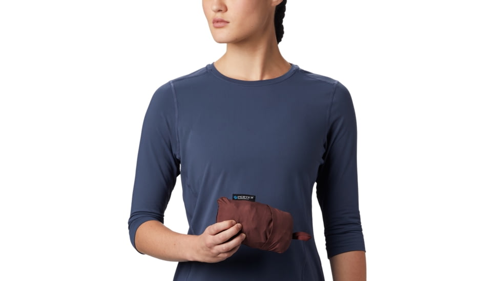 Mountain Hardwear Kor Preshell Hoody - Womens, Washed Raisin, Extra Small, 1828391629-XS