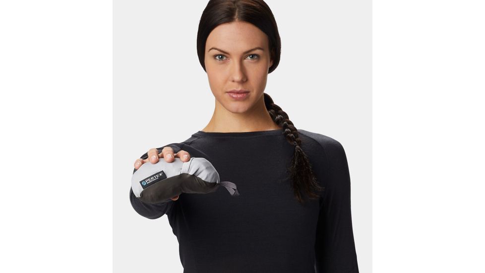 Mountain Hardwear Kor Preshell Hoody - Womens, Zinc, Large, 1828391492-L