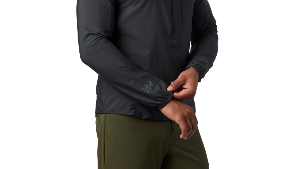 Mountain Hardwear Kor Preshell Pullover - Men's, Dark Storm, Small, OM7417004-S