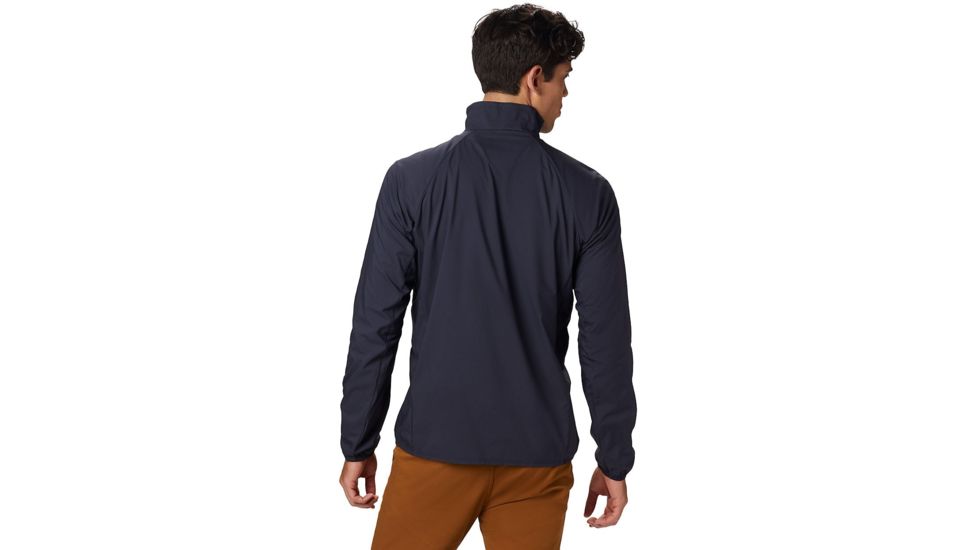 Mountain Hardwear Kor Preshell Pullover - Men's, Dark Zinc, Small, 1828221406-S