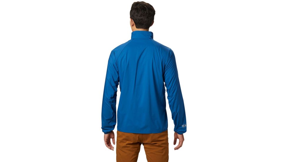 Mountain Hardwear Kor Preshell Pullover - Mens, Nightfall Blue, Small, 1828221448-S