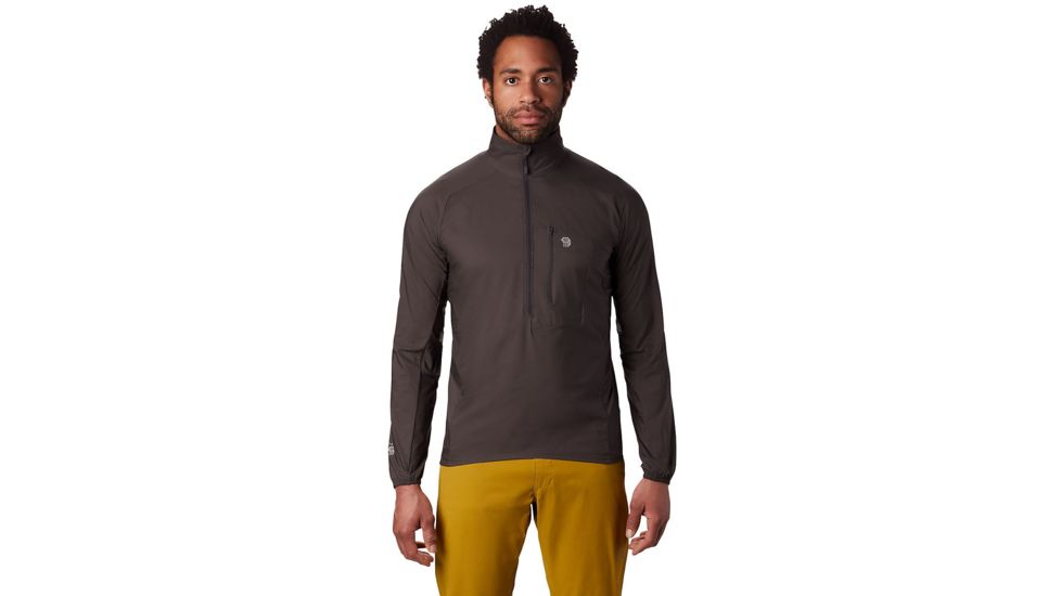 Mountain Hardwear Kor Preshell Pullover - Mens, Void, Small, 1828221013-S