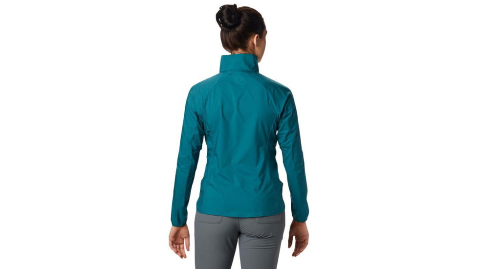Mountain Hardwear Kor Preshell Pullover - Womens, Dive, Medium, 1828401468-M