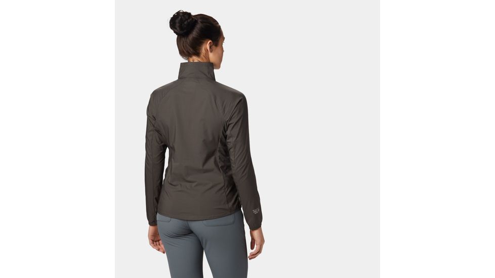 Mountain Hardwear Kor Preshell Pullover - Womens, Void, Extra Small, 1828401012-XS