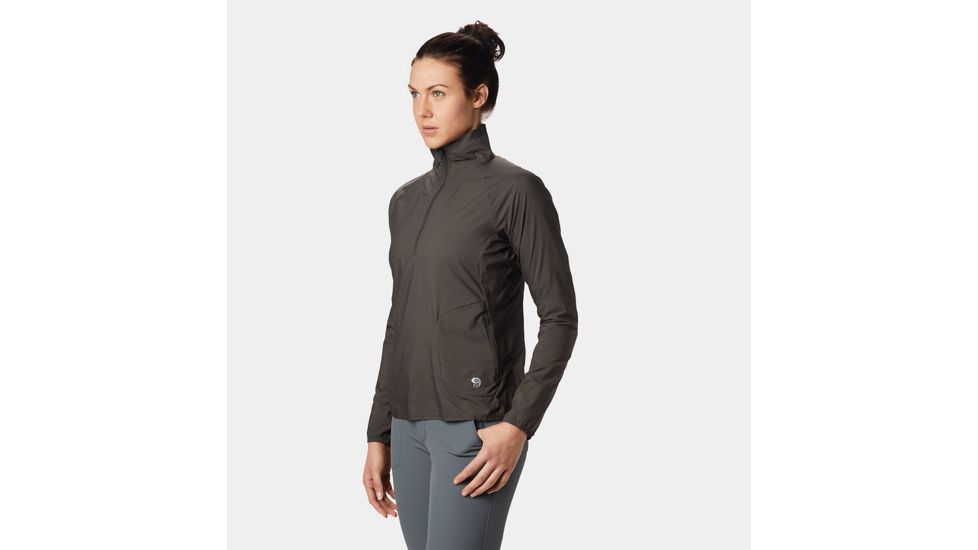 Mountain Hardwear Kor Preshell Pullover - Womens, Void, Extra Small, 1828401012-XS