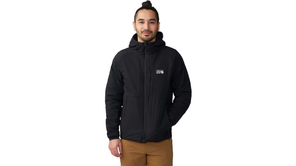 Mountain Hardwear Kor Stasis Hoody - Men's, Black, Small, 2042941010-BLACK-S