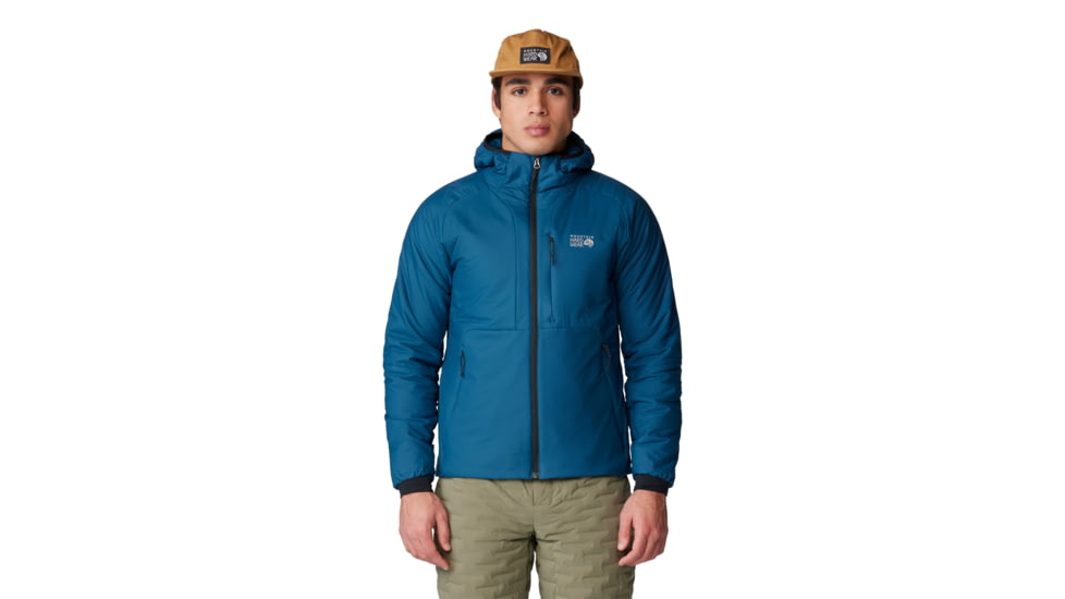 Mountain Hardwear Kor Stasis Hoody - Men's, Dark Caspian, Large, 2092151418-L