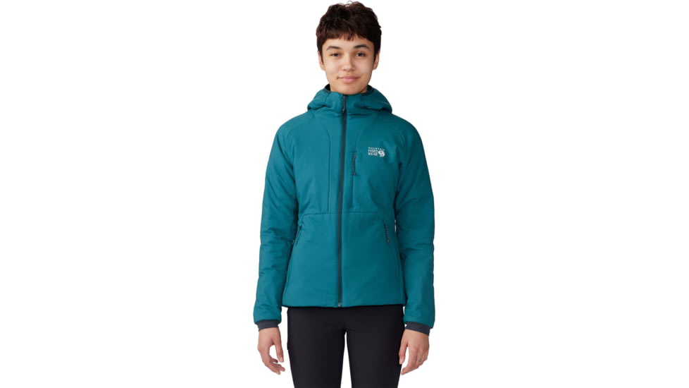 Mountain Hardwear Kor Stasis Hoody - Women's, Jack Pine, Small, 2043131314-Jack Pine-S