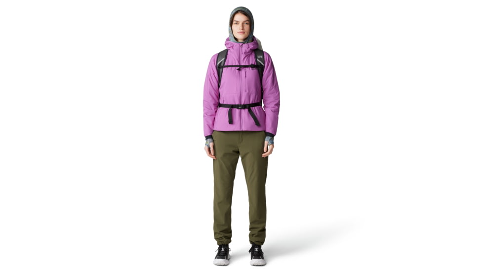 Mountain Hardwear Kor Stasis Hoody - Womens, Lilac Glow, Medium, 2092751537-M