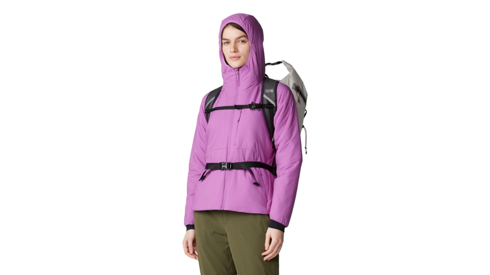 Mountain Hardwear Kor Stasis Hoody - Womens, Lilac Glow, Medium, 2092751537-M