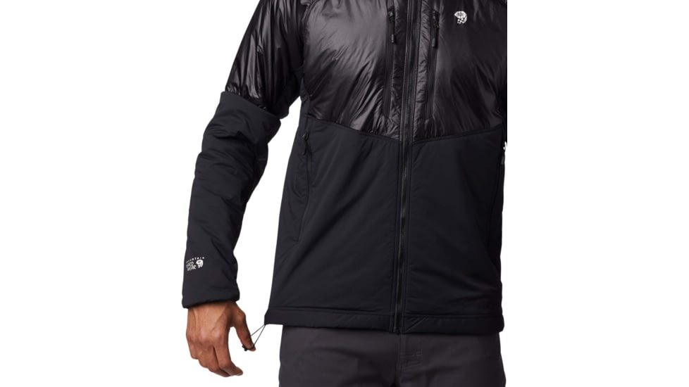 Mountain Hardwear Kor Strata Alpine Hoody Jacket - Mens, Black, Extra Large, 1792981010-XL