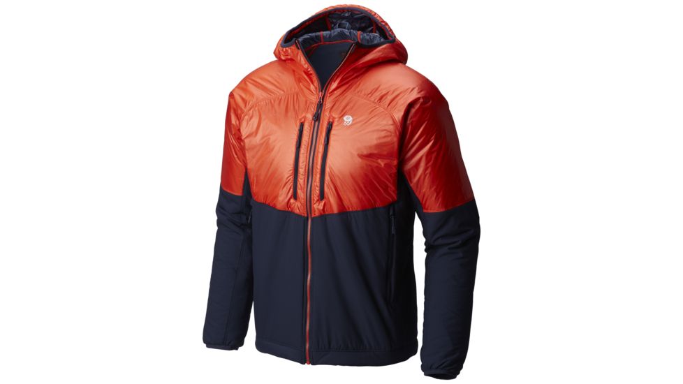 Mountain Hardwear Kor Strata Alpine Hoody Jacket - Mens, Fiery Red, Small, 1792981636-S