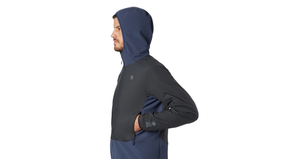 Mountain Hardwear Kor Strata Climb Jacket - Mens, Dark Storm, Small, 1851521005-S