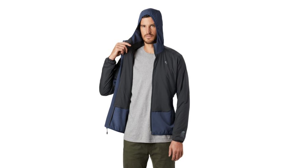 Mountain Hardwear Kor Strata Climb Jacket - Mens, Dark Storm, Small, 1851521005-S