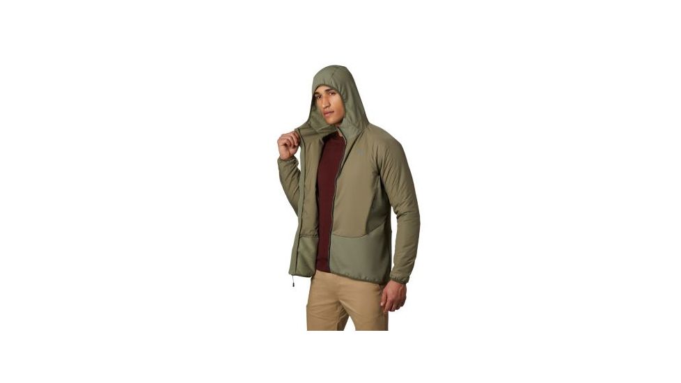 Mountain Hardwear Kor Strata Climb Jacket - Mens, Light Army, Medium, 1851521333-M