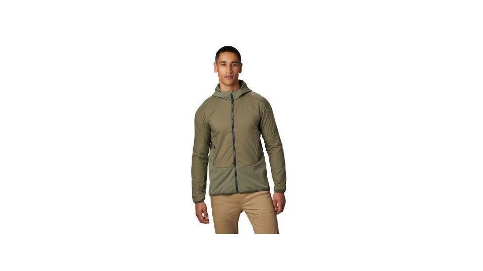 Mountain Hardwear Kor Strata Climb Jacket - Mens, Light Army, Medium, 1851521333-M