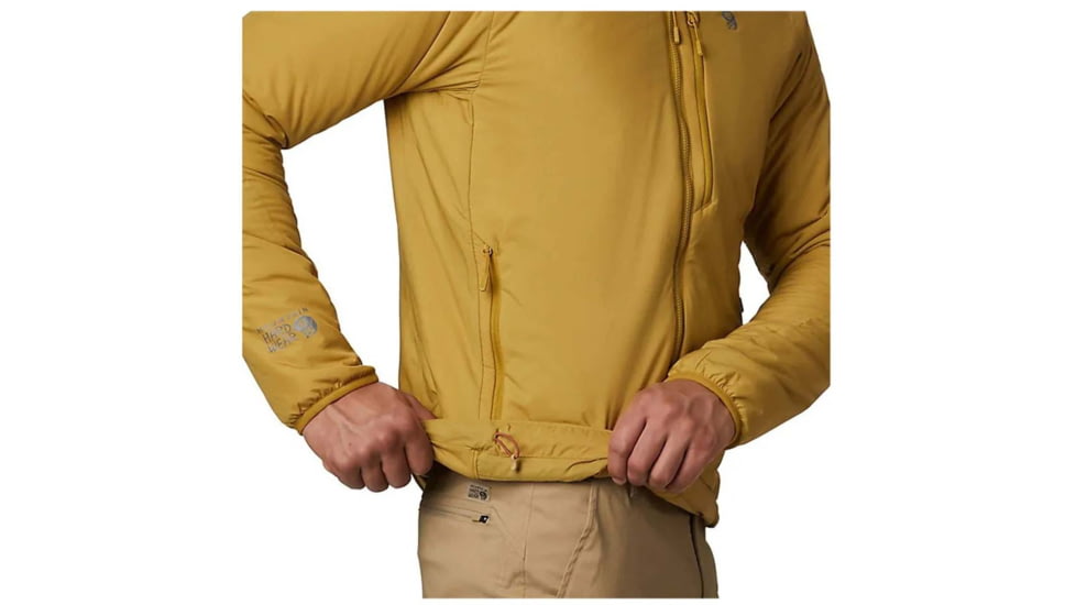 Mountain Hardwear Kor Strata Hooded Jacket - Mens, Dark Bolt, Medium, OM7796236-M