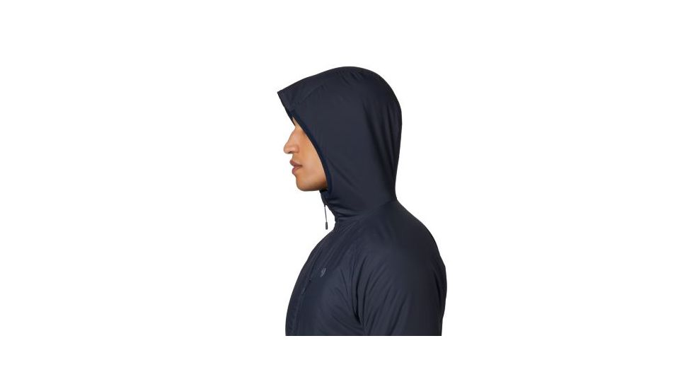 Mountain Hardwear Kor Strata Hooded Jacket - Mens, Dark Zinc, Large, 1851471406-L