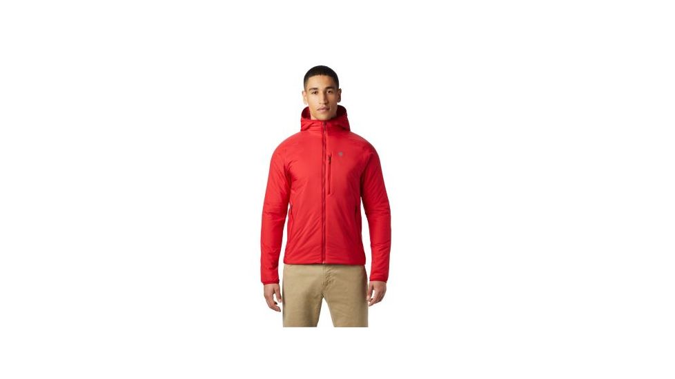 Mountain Hardwear Kor Strata Hooded Jacket - Mens, Racer, Large, 1851471637-L