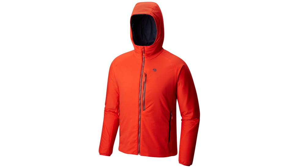Mountain Hardwear Kor Strata Hoody, Fiery Red, L, 1820761636-L