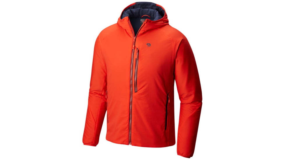 Mountain Hardwear Kor Strata Hoody, Fiery Red, L, 1820761636-L