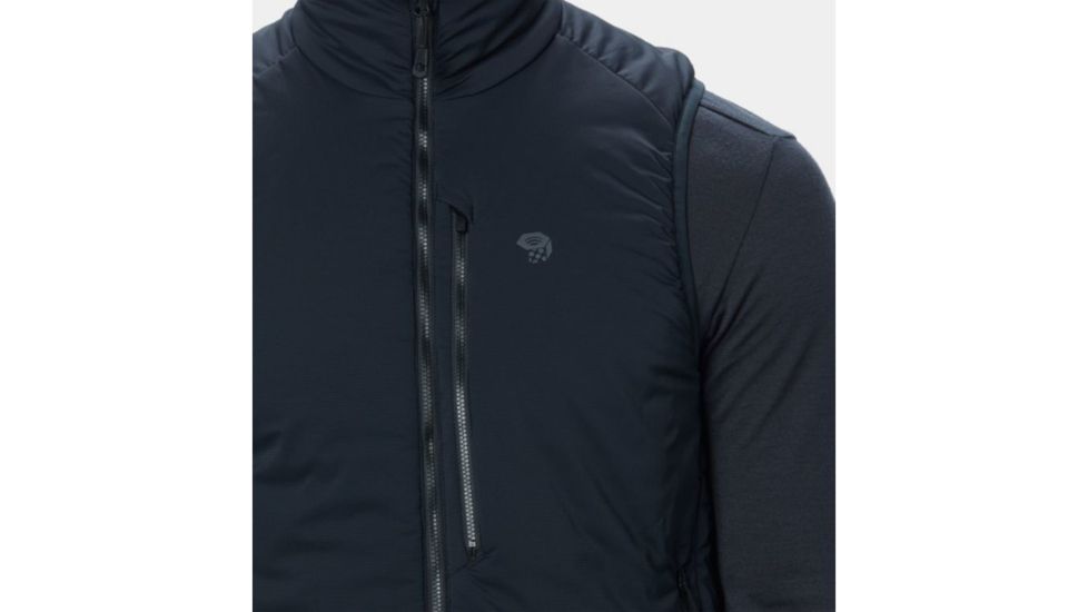 Mountain Hardwear Kor Strata Vest - Mens, Black, Large, 1828071010-L