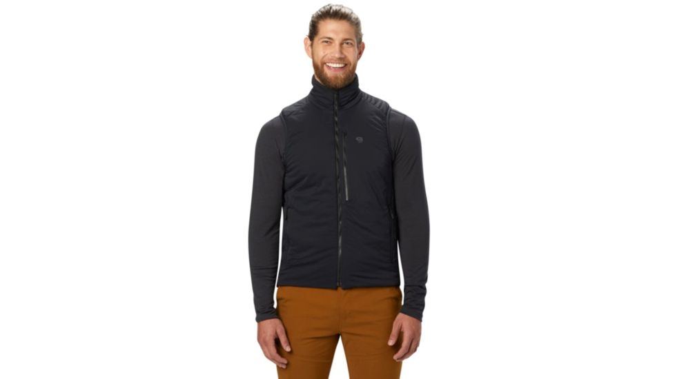 Mountain Hardwear Kor Strata Vest - Mens, Black, Large, 1828071010-L