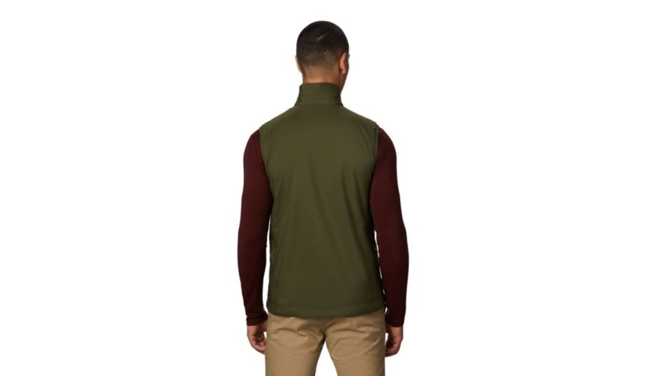 Mountain Hardwear Kor Strata Vest - Mens, Dark Army, Medium, OM8171304-M