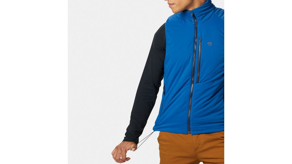 Mountain Hardwear Kor Strata Vest - Mens, Nightfall Blue, Medium, 1828071448-M