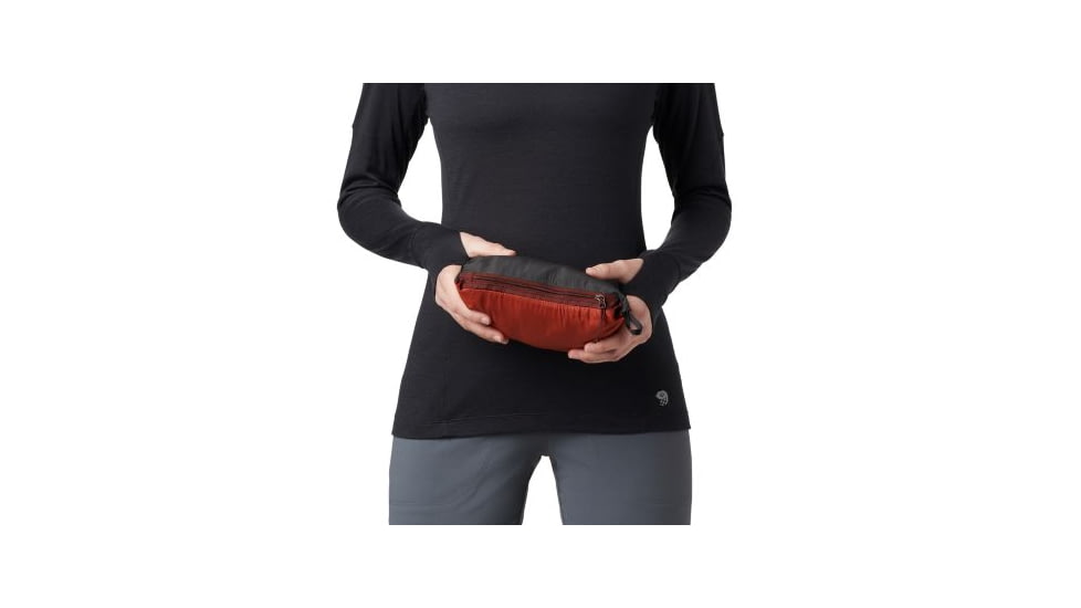 Mountain Hardwear Kor Strata Vest - Womens, Dark Umber, Large, 1851571259-L